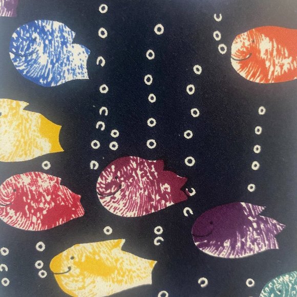 Lot of 2 Silk Neckties Unicef Rockefeller Center Save The Children Alexandra Tie - Picture 7 of 8